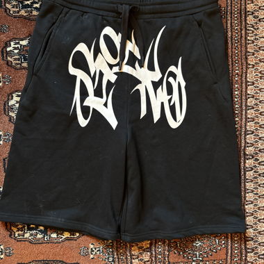 Shorts noirs à motif
