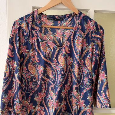 Camicia Zara Basic Paisley