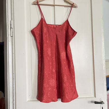 Red Negligee Dress