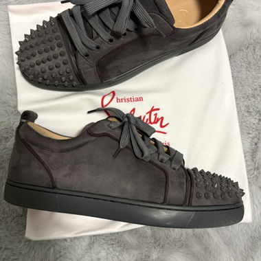 Louboutins Grey