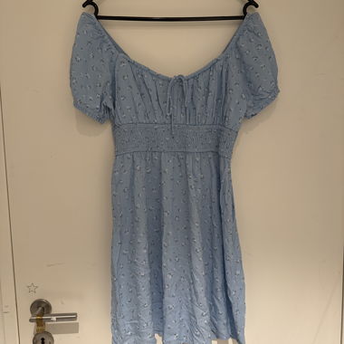 Robe hollister bleue à fleurs