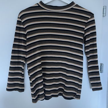 Maglione a righe