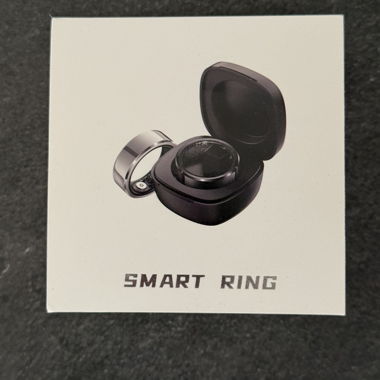 Bague intelligente avec étui de recharge
