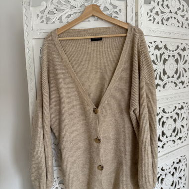 Cardigan beige