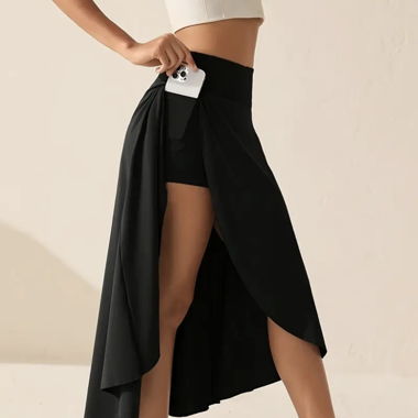 Eleganter Rock (mit Integrierte Shorts) 