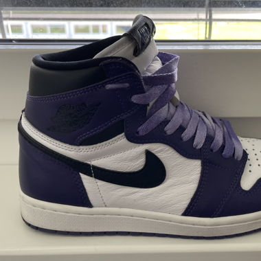 Jordan 1 Retro High Court Purple White