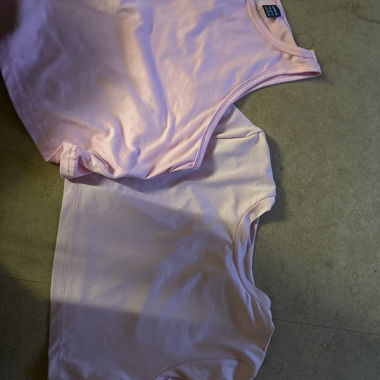 Set rosa: top e body
