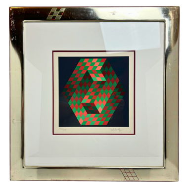 Litografia originale di Victor Vasarely n.3 173/250