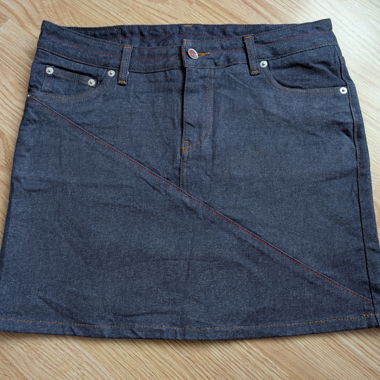 1083 Jeans Rock Gr. 32