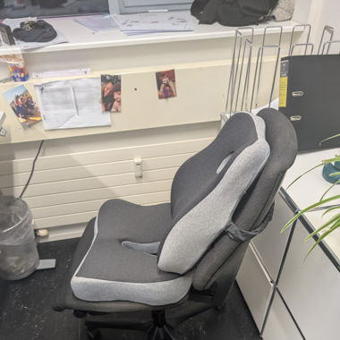 Ergonomisches Sitzkissen für Bürostühle 