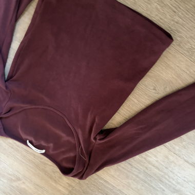 Body à manches longues bordeaux de PULL&BEAR