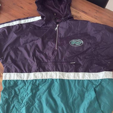 Mighty Ducks of Anaheim Zip Windbreaker L