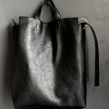Sac cabas / sac en cuir / cuir véritable