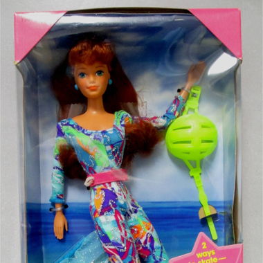 1994 Hot Skatin' Barbie Midge Roll & Schlittschuhe
