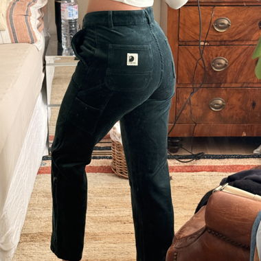 Pantaloni dritti Carhartt WIP in velluto a coste