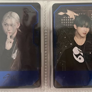 Jeu de PCs trading STRAYKIDS HOP Felix & Changbin