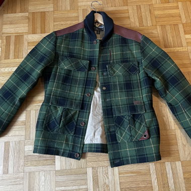Giacca a quadri Timberland verde M