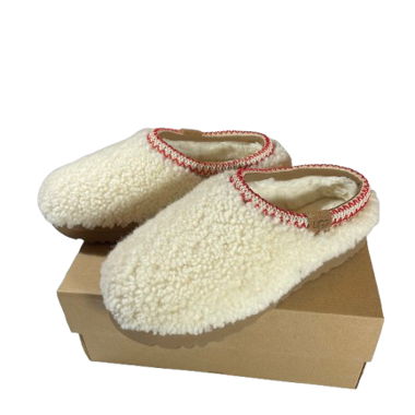 UGG white Tasman maxi curly