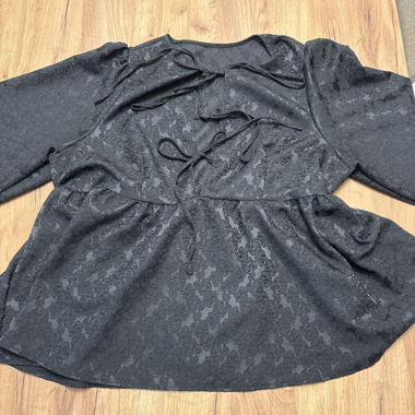 Schwarzes Top       (Plus size)