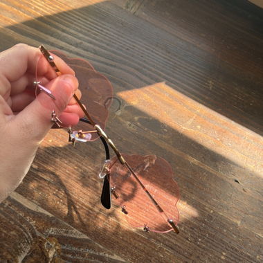 Herz-Details Sonnenbrille