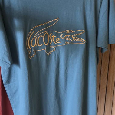 T-shirt Lacoste bleu
