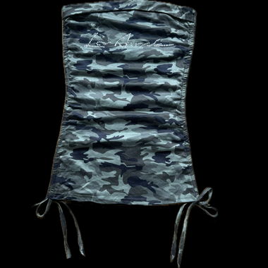 Camouflage Bandeau Top