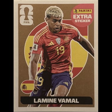 Lamine Yamal Panini 2026 Extra Sticker