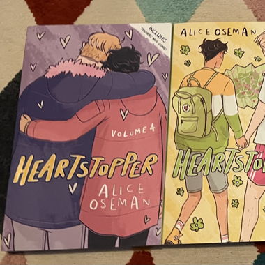 Heartstopper Comics Volume 1-4