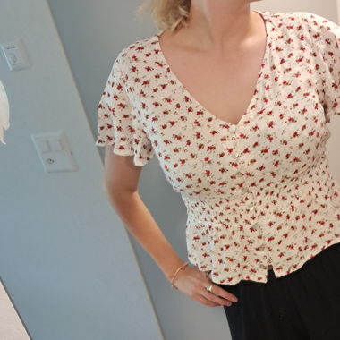 Cute Flower Summer Shirt