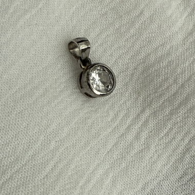 925 Silver Stone Pendant