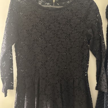 Black Lace Top S