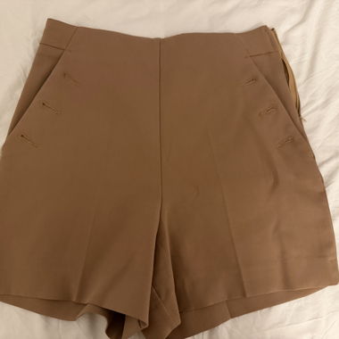 Short elegante ZARA color cammello – Taglia S