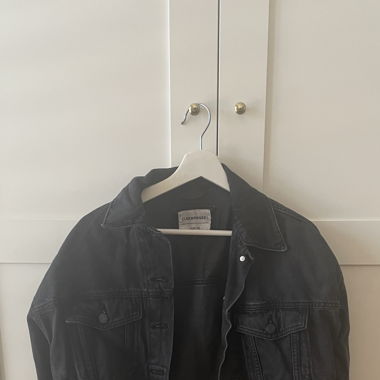 Jeansjacke schwarz