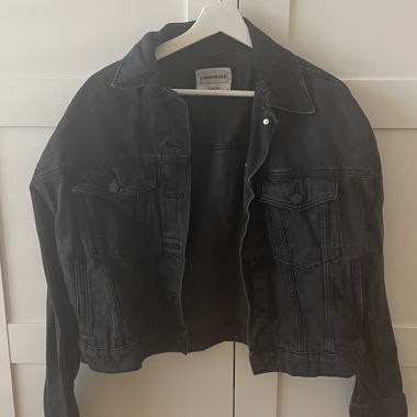 Jeansjacke schwarz