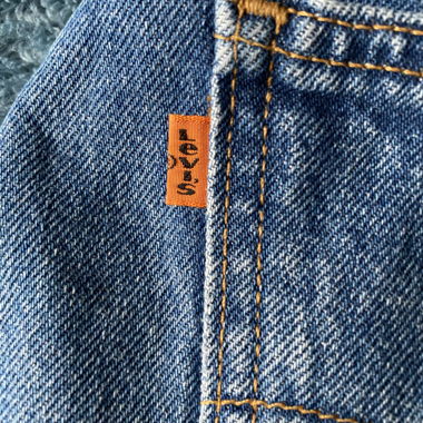Vintage Orange Tag Levi's 615 Jeans