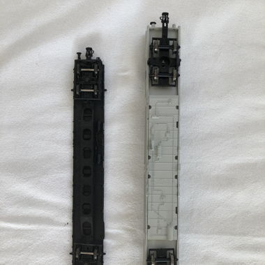 2x Autoverlad für Modellbahn