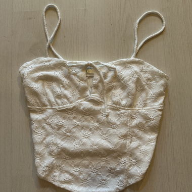 PULL&BEAR Spitzen-Top