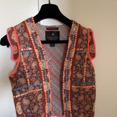Gilet Paisley multicolore di Maison Scotch