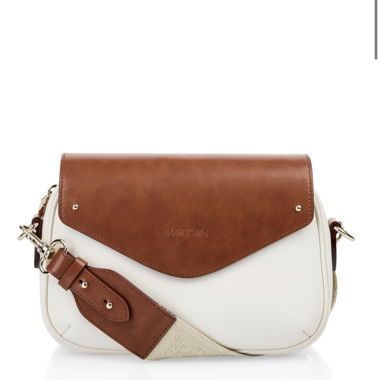 Marc Cain Crossbody Shoulder Bag cream brown