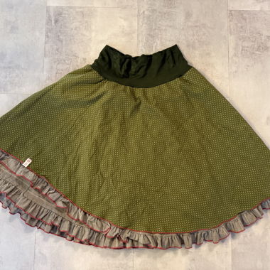 Jupe verte Selfmade