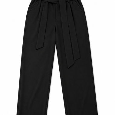Pantalon noir avec ceinture