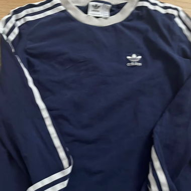 Maglietta Adidas a maniche lunghe blu