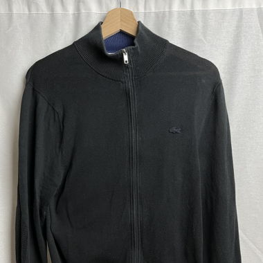 Pull zip Lacoste noir 