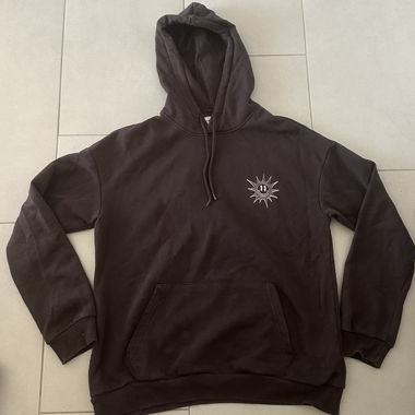Brown Graphic Hoodie