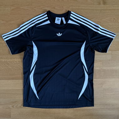 Maillot de sport Adidas noir/blanc