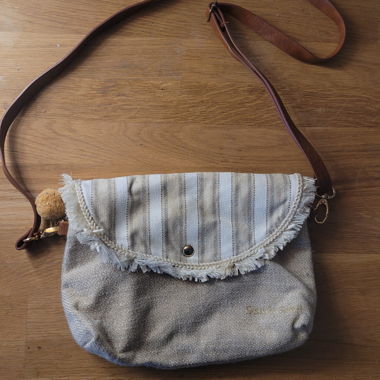Beige Summer Crossbody Bag