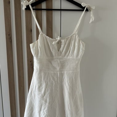 White, short dress