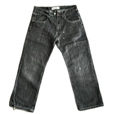 Y2K Basic Code Jeans 