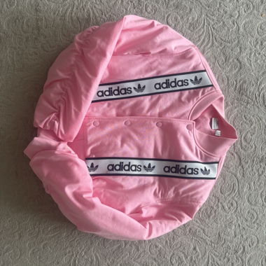 Giacca da allenamento adidas rosa