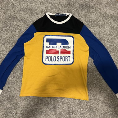 Polo Sport Ralph Lauren Maglia vintage a maniche lunghe